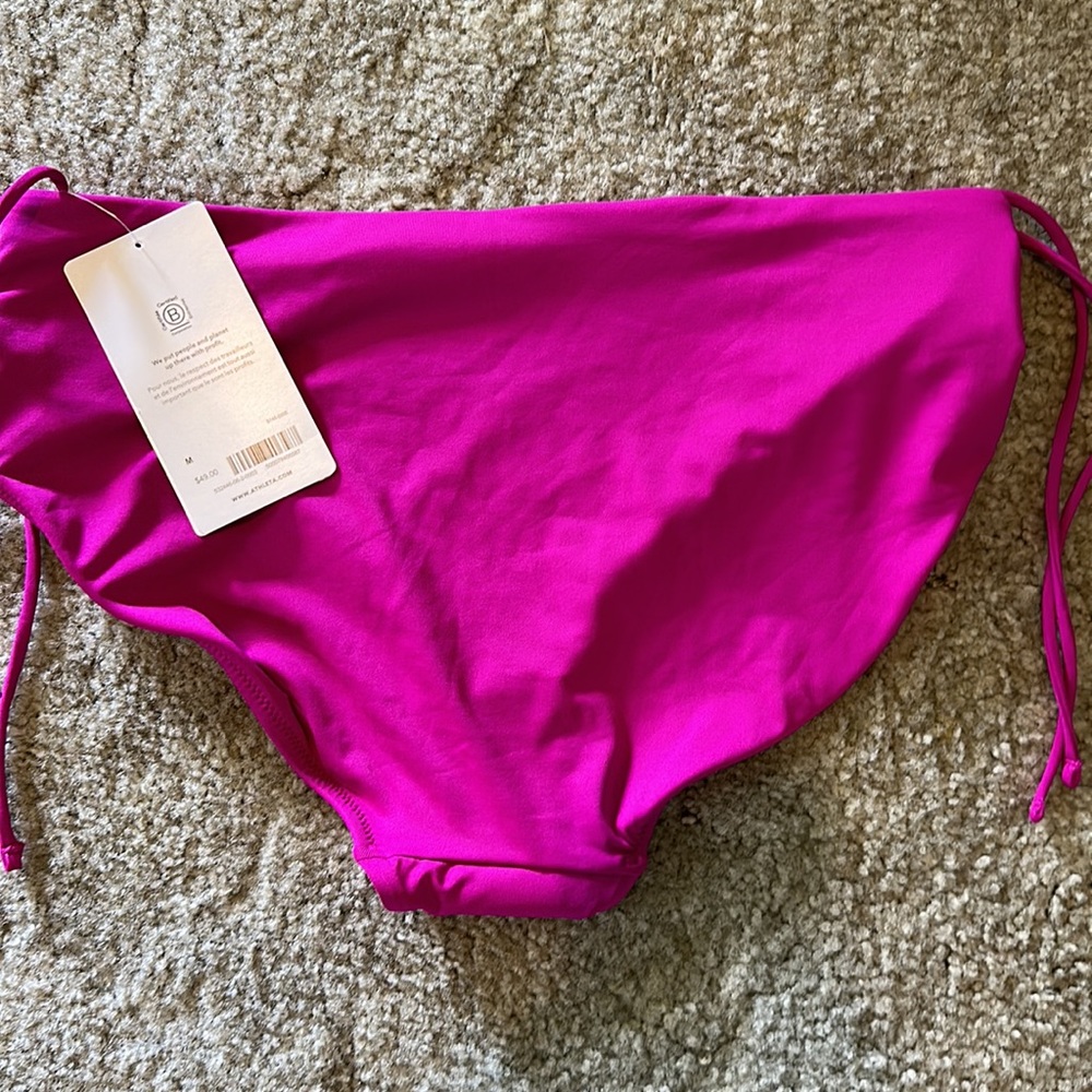 Athleta cinch full swim bottoms nwt đź’ś - Picture 3 of 9